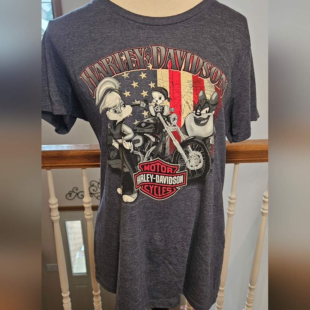 Harley Davidson Luney Tunes T-shirt